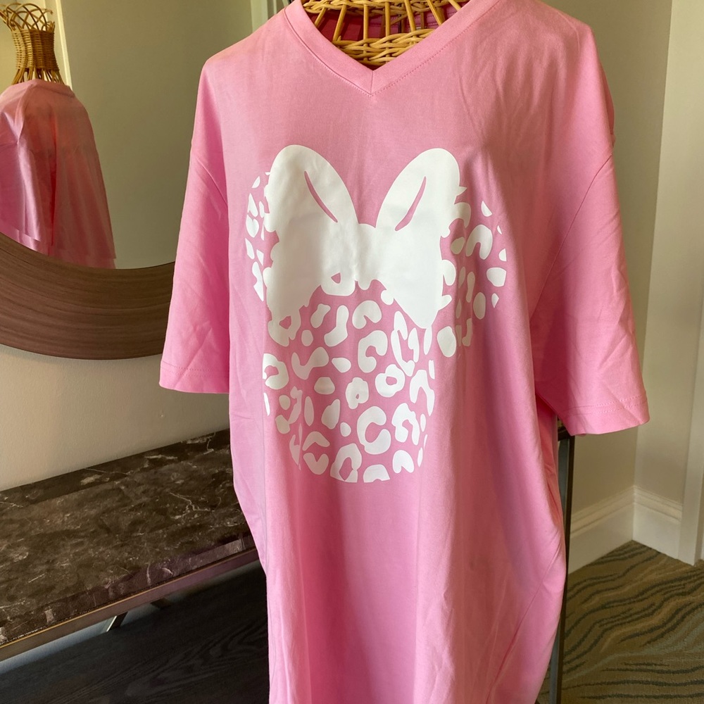 Luxury JLT 3XL white Animal spring Minnie Mouse T-Shirt.